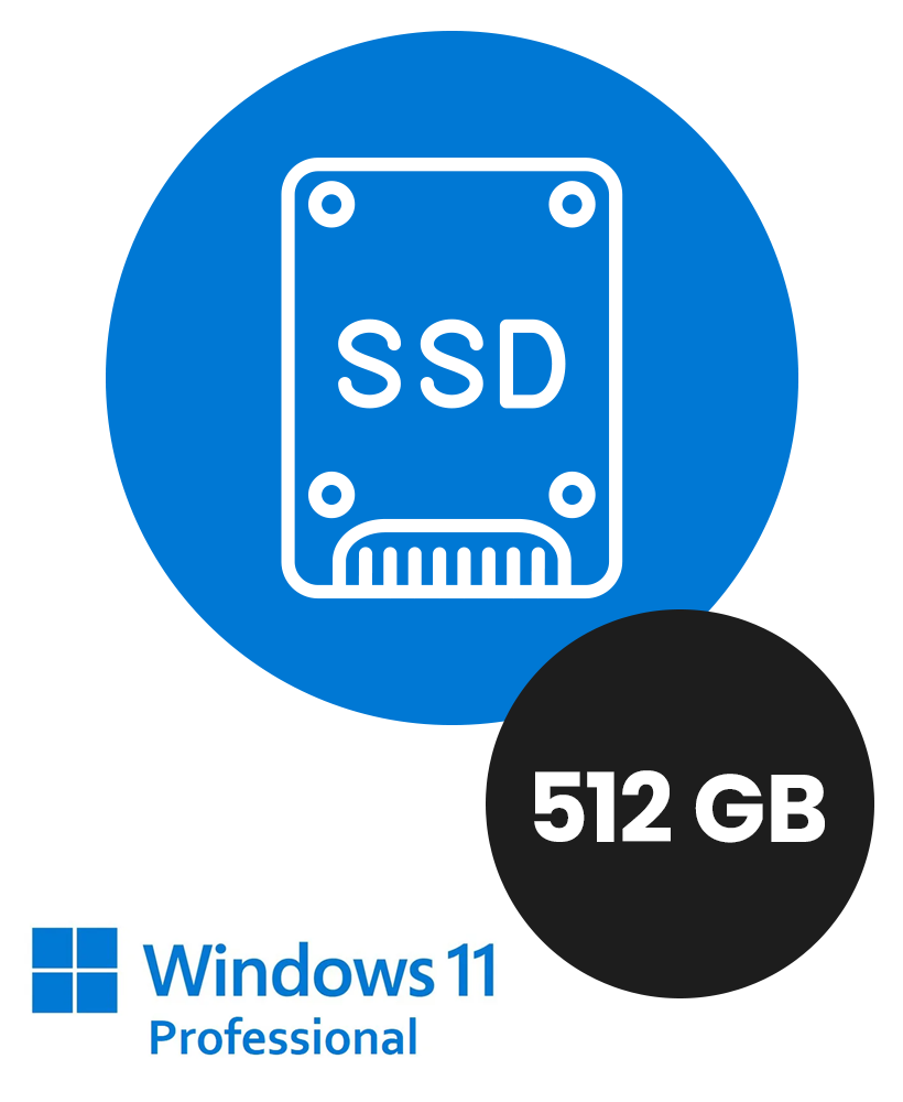 Dysk SSD 512 GB + Windows 11 Pro Dysk SSD 512 GB + Windows 11 Pro
